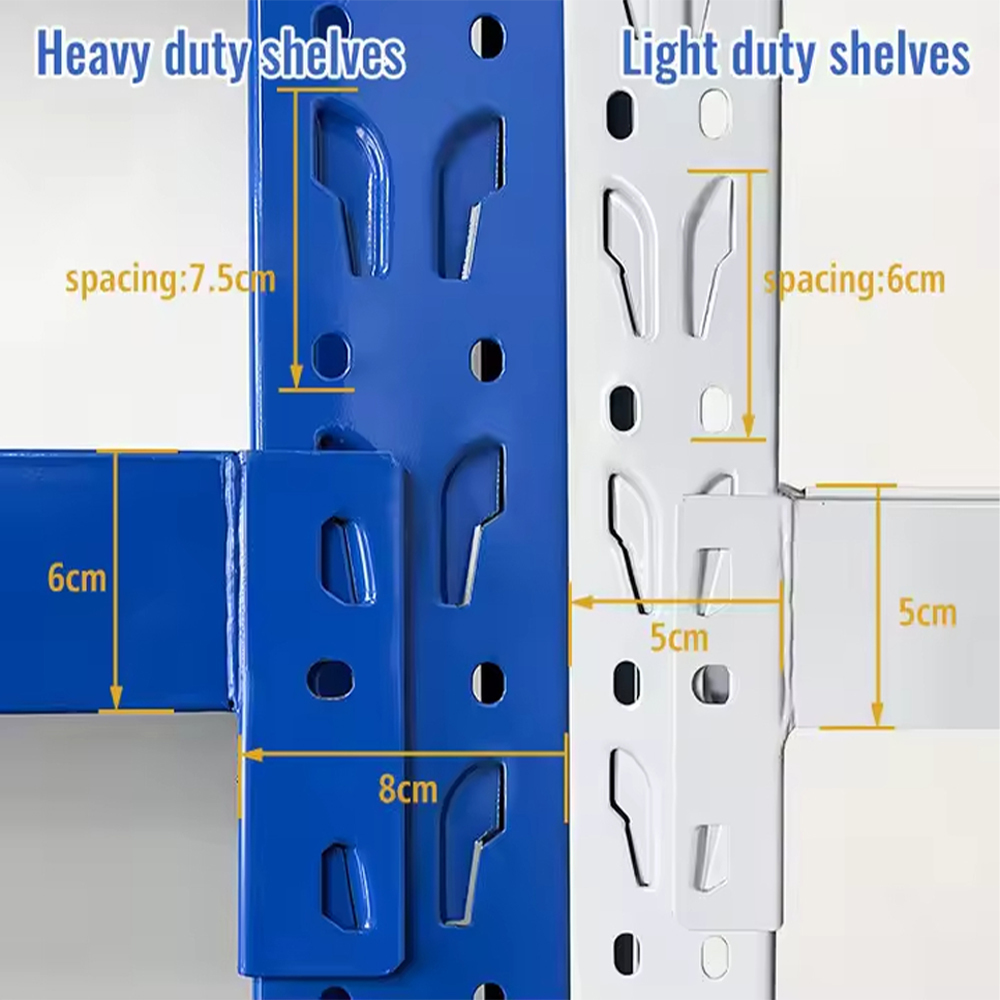 4 Layer Adjustable Light-Duty Warehouse Storage Rack for Offices Retail Home Environments 4 Layer Adjustable Light-Duty Warehouse Storage Rack for Offices Retail Home Environments