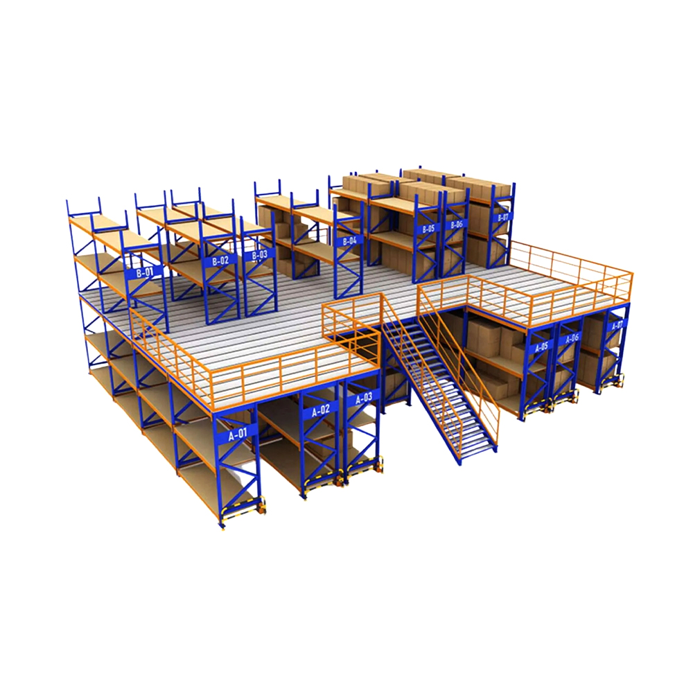 Industrial Mezzanine Floor Racking System for Warehouse Industrial Mezzanine Floor Racking System for Warehouse